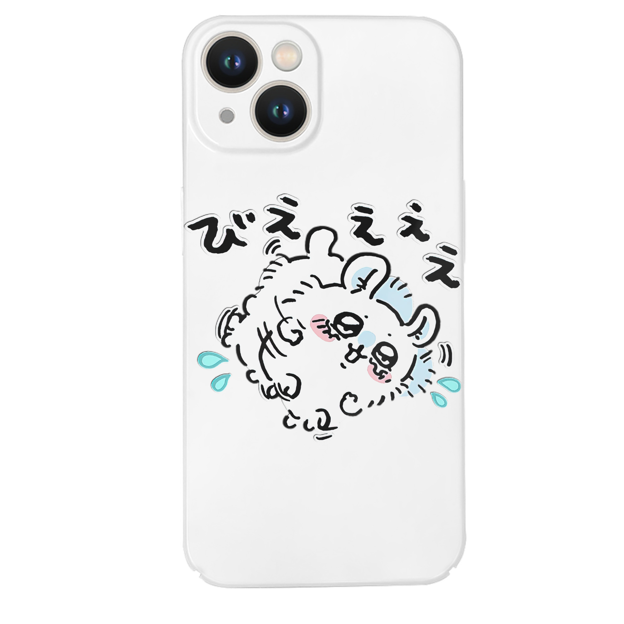 （画像用） ちいかわ モモンガ Chii-kawa Momonga 【iPhone 14シリーズ対応】ハードケース